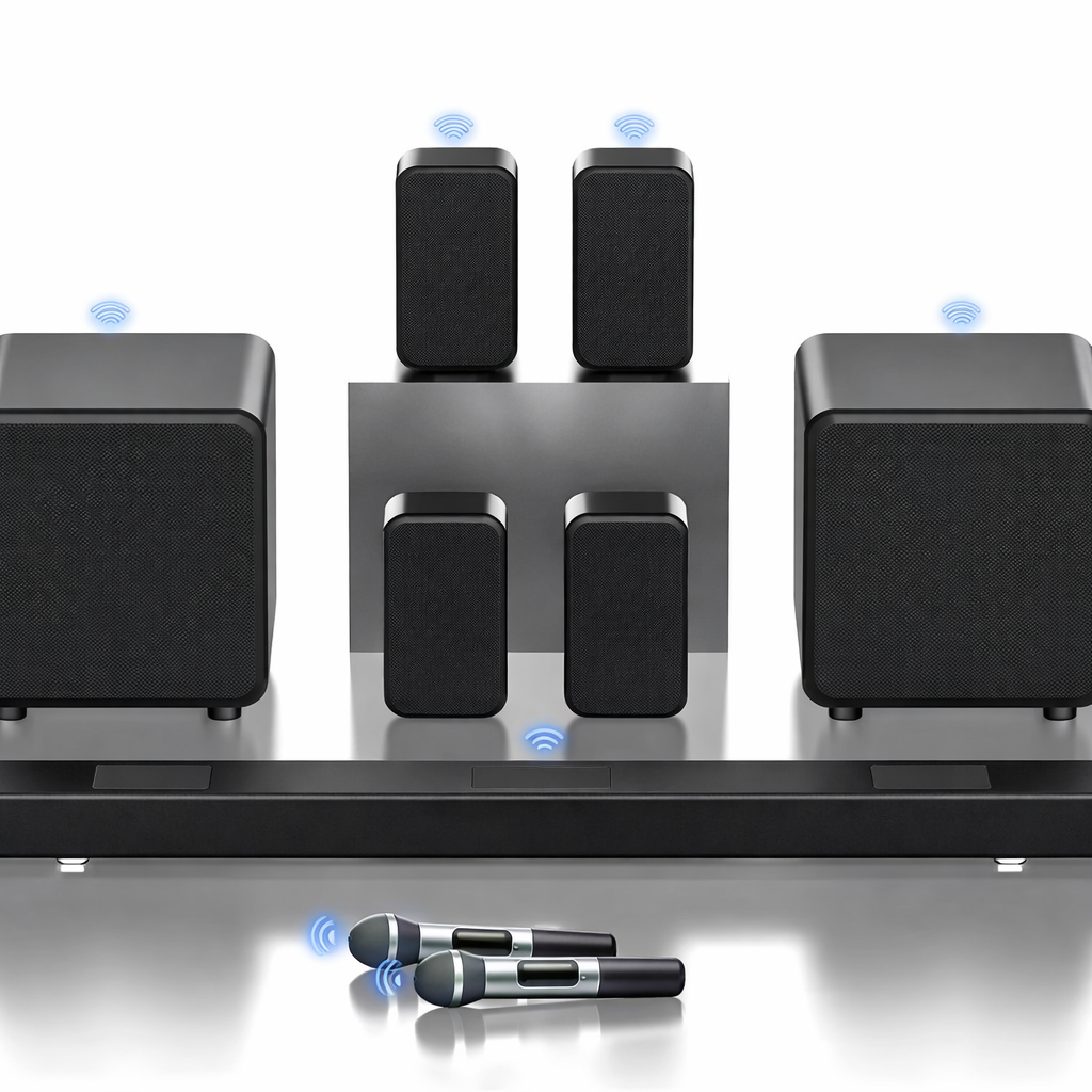 AuroraSound Elite Wireless 5.2.2 Home Theater System